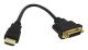 DLH DY-TU5036 câble HDMI 0,2 m HDMI Type A (Standard) Noir - DY-TU5036