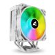 Sharkoon A40 RGB Processeur Refroidisseur d'air 12 cm Blanc 1 pièce(s) - 4044951042005