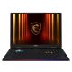 MSI Raider 18 HX AI A2XWJG NVIDIA GeForce Intel Core Ultra 9 285HX Ordinateur portable 45,7 cm (18