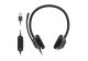 Cisco HS-W-322Q-C-USB écouteur/casque Avec fil Arceau Bureau/Centre d'appels USB Type-C Noir - HS-W-322Q-C-USB