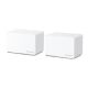 Mercusys Halo H80X(2-pack) Bi-bande (2,4 GHz / 5 GHz) Wi-Fi 6 (802.11ax) Blanc 3 Interne - HALO H80X(2-PACK)