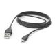 Hama 00201588 câble USB USB 2.0 3 m USB A Micro-USB B Noir - 00201588