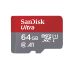 SanDisk Ultra 64 Go MicroSDXC UHS-I Classe 10 - SDSQUAB-064G-GN6FA