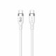 HYPER HJ4001WHGL câble USB USB 2.0 1 m USB C Blanc - HJ4001WHGL