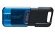 Kingston Technology DataTraveler 80 M lecteur USB flash 64 Go USB Type-C 3.2 Gen 1 (3.1 Gen 1) Noir, Bleu - DT80M/64GB