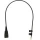 Jabra 8800-00-01 câble de téléphone 0,5 m Noir - 8800-00-01