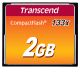 Transcend TS2GCF133 mémoire flash 2 Go CompactFlash MLC - TS2GCF133