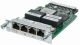 Cisco 4-Port T1/E1 Clear Channel High-Speed WAN Interface Card composant de commutation - HWIC-4T1/E1=
