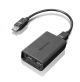 Lenovo DisplayPort to Dual-DisplayPort Monitor Cable USB A Noir - 0B47092