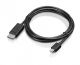 Lenovo 0B47091 câble DisplayPort 2 m mini DisplayPort Noir - 0B47091