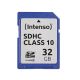 Intenso 32GB SDHC 32 Go Classe 10 - 3411480