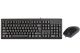 A4Tech KM-720620D clavier Souris incluse Bureau USB QWERTY Anglais Noir - KM-72620D-USB