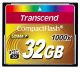 Transcend 1000x CompactFlash 32GB 32 Go MLC - TS32GCF1000