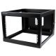 StarTech.com RK619WALLOH étagère Rack monté sur le mur Noir - RK619WALLOH