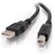 C2G USB 2.0 A/B Cable Black 5m câble USB USB A USB B Noir - 28104