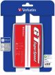 Verbatim GT SuperSpeed disque dur externe 1 To 5400 tr/min Micro-USB B 3.2 Gen 1 (3.1 Gen 1) Rouge - 53082