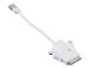 MCL USB2-3CL hub & concentrateur 480 Mbit/s Blanc - USB2-3CL