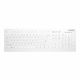 CHERRY AK-C8112 clavier Médical RF sans fil QWERTY Anglais Blanc - AK-C8112-FU1-W/EU