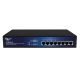 ALLNET ALL8804POE+ commutateur réseau Non-géré L2 Gigabit Ethernet (10/100/1000) Connexion Ethernet, supportant l'alimentation via ce port (PoE) Noir, Bleu - ALL8804POE+