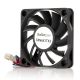 StarTech.com FAN6X1TX3 système de refroidissement d’ordinateur Boitier PC 6 cm Noir - FAN6X1TX3