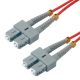 MCL 2m SC/SC OM2 Cable câble InfiniBand et à fibres optiques Multicolore - FJOM2/SCSC-2M