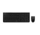 CHERRY DW 3000 clavier Souris incluse Universel RF sans fil QWERTY Anglais américain Noir - JD-0710EU-2