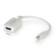 C2G 0.2m Mini DisplayPort M / HDMI F 0,2 m Blanc - 84314