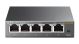 TP-Link TL-SG105E Géré L2 Gigabit Ethernet (10/100/1000) Noir - TL-SG105E V5