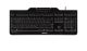 CHERRY KC 1000 SC clavier Bureau USB QWERTZ Allemand Noir - JK-A0100DE-2