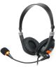NATEC Drone Casque Avec fil Arceau Appels/Musique Noir, Orange - NSL-0294