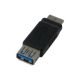 MCL USB3-AF/AHBMO changeur de genre de câble USB 3.0 A USB 3.0 Micro B Noir - USB3-AF/AHBMO