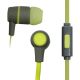 Vakoss SK-214G écouteur/casque Avec fil Ecouteurs Appels/Musique Vert, Gris - SK-214G