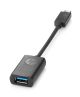 HP USB-C to USB 3.0 Adapter câble USB USB 3.2 Gen 1 (3.1 Gen 1) 0,1409 m Noir - N2Z63AA#AC3