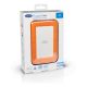 LaCie Rugged Mini disque dur externe 2 To 5400 tr/min Micro-USB B 3.2 Gen 1 (3.1 Gen 1) Orange, Argent - 9000298