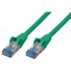 S/CONN cat. 6, S/FTP, 0.5 m câble de réseau Vert 0,5 m Cat6a S/FTP (S-STP) - 75711-0.5G