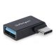 StarTech.com USB31CAADGCPRA changeur de genre de câble USB Type-C USB Type-A Noir - USB31CAADGCPRA