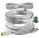 Vision TC3-PK5MCABLES câble VGA 5 m VGA (D-Sub) Blanc - TC3-PK5MCABLES