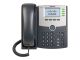 Cisco SPA504G, Refurbished téléphone fixe Noir 4 lignes LCD - SPA504G-RF