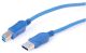 Uniformatic 1.8m USB 3.0 A-B câble USB USB 3.2 Gen 1 (3.1 Gen 1) 1,8 m USB A USB B Bleu - 10480