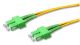 Uniformatic 2m OS1 SCAPC-SCAPC câble InfiniBand et à fibres optiques SC Jaune - 21722