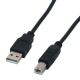 MCL USB 2.0 A/B 2m câble USB USB A USB B Noir - MC922ABE-2M/N