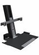 Humanscale QuickStand Bureau Noir, Gris - QSBC30CDD