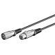Uniformatic 40013 câble audio 5 m XLR (3-pin) Noir - 40013