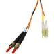 C2G 3m LC/ST LSZH Duplex 62.5/125 Multimode Fibre Patch Cable câble InfiniBand et à fibres optiques Orange - 85273