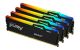 Kingston Technology FURY Beast RGB module de mémoire 4 x 16 Go - KF556C40BBAK4-64