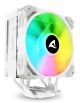 Sharkoon A50 RGB Processeur Refroidisseur d'air 12 cm Blanc 1 pièce(s) - 4044951042036