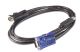 APC KVM USB Cable - 25 ft (7.6 m) câble kvm Noir 7,6 m - AP5261