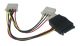 MCL Adapteur D'Alimentation SATA / 3x Molex 5''1/4 Multicolore - CG-803