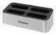 Kingston Technology Workflow Station USB 3.2 Gen 2 (3.1 Gen 2) Type-C Noir, Argent - WFS-U