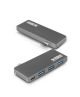 Urban Factory TCH03UF hub & concentrateur USB 3.2 Gen 1 (3.1 Gen 1) Type-C Gris - TCH03UF